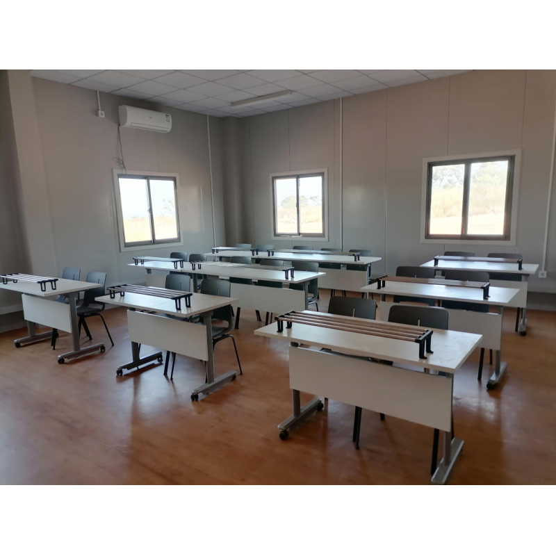 Flexible Temporary Construction Camp Prefabricated Office Building Dormitory Customized