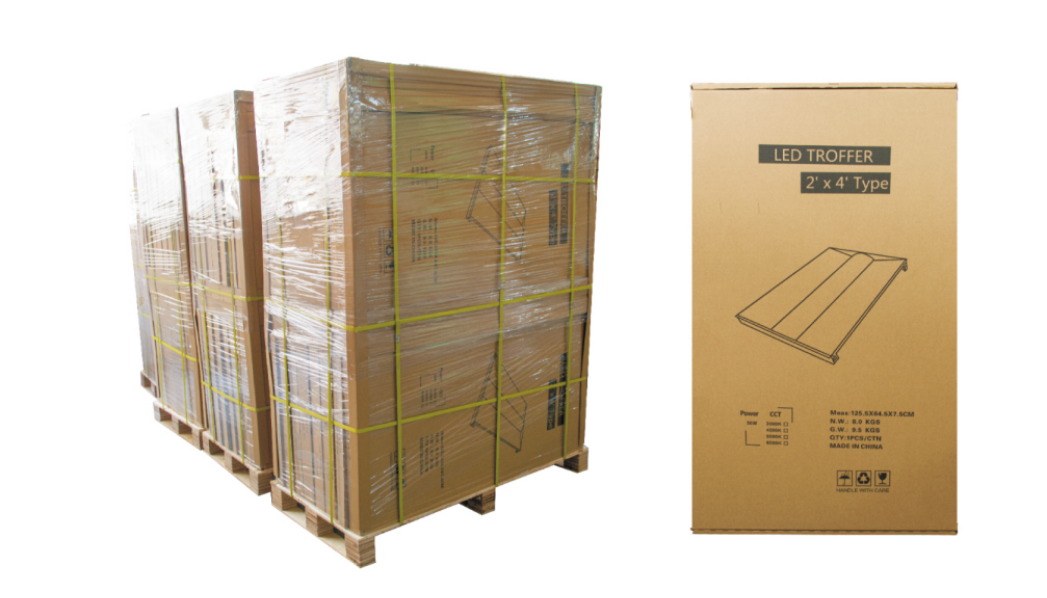 30w 40w 2x2 2x4 Led Troffer Retrofit Kit Tunable White Smart Control System