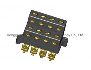 Wholesale Plastic PBT Barrier Terminal Block 3 Postions  2-22 Poles from china suppliers
