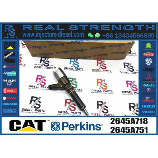 Cat 320d Diesel Inyector Common Rail Fuel Injector 292-3780 2923780 2645A718 For Caterpillar Perkins C6.6 Excavator