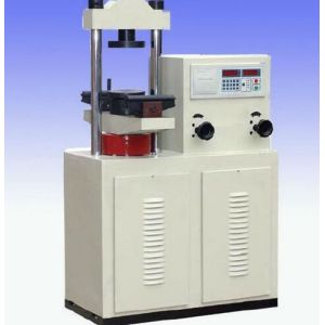 Wholesale load cell brick compression testing machine YES-300 300KN from china suppliers