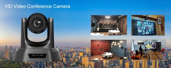 USB Conference PTZ Camera with 10X Zoom and Expandable Mics