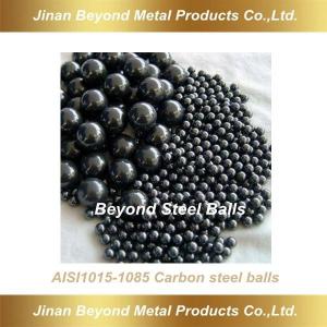 China AISI 1015 low carbon steel balls , 3/16 carbon steel balls on sale