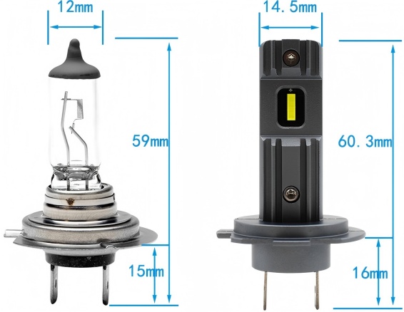 Environmental Protection Shock Resistance 20w Led Car Headlight Bulbs For Both High And Low Beam Bulbs