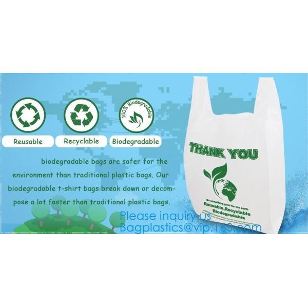 Biodegradable Compostable Garbage Bin Liners, Kitchen Bin Liner Compostable Flat Trash Bag On Roll, Bin Liner In Rol