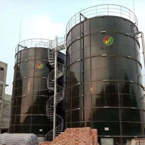 Wholesale Q355B Q235B Steel Plate Anaerobic Digester Tank On Site Installation from china suppliers