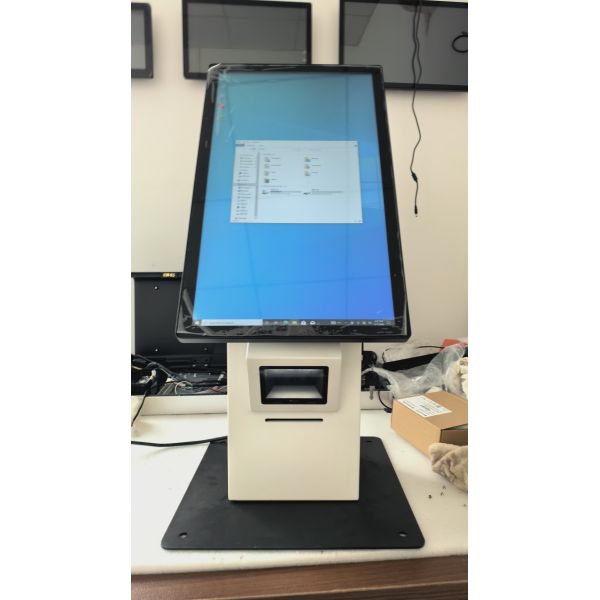 21.5 23.8 Inch Touch Screen Self Service Kiosk Food Ordering Kiosk for Restaurant Information Checking Payment Terminal Kiosk