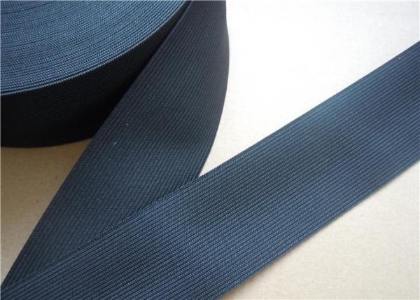 Quality Flat Elastic Polypropylene Webbing Straps / 50Mm Webbing Straps For Bags for sale