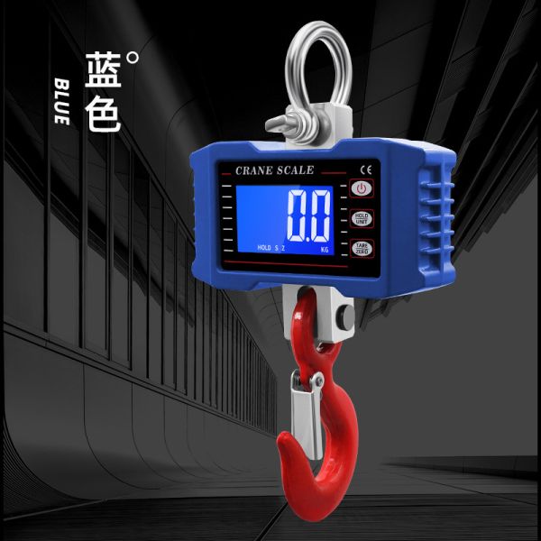 Aluminum Die-Casting Case Crane Scale for Weighing Applications 300 Kg to 1000 Kg Range Digital Industrial Hanging Scale