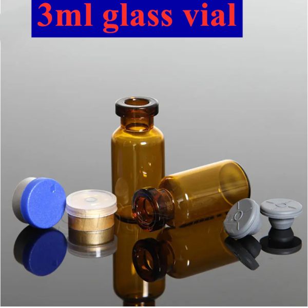 Customization Injection Transparent Vial Cylindrical 50ml Sterile Vials