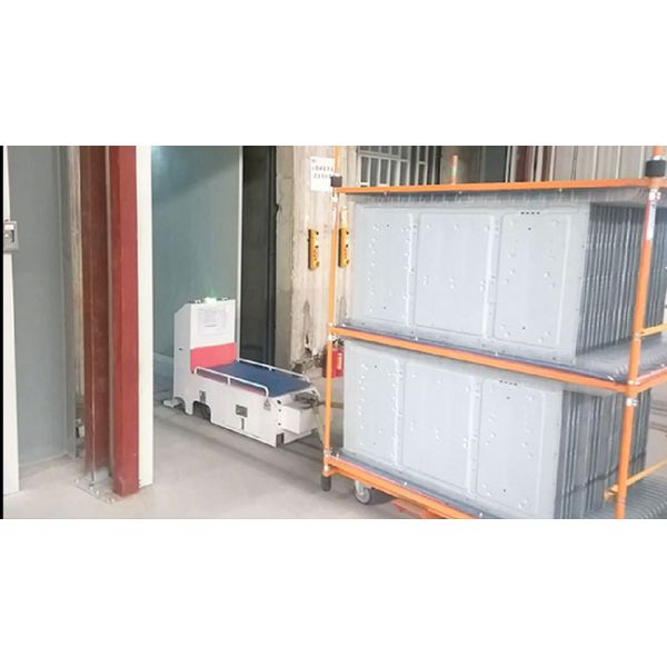 L Type Automatic Guided Vehicle , AGV Towing Vehicle For Food Industry