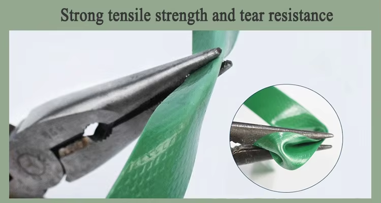 Customized Green Embossed Polyester PET Strapping in Various Specifications and Models for Machine Packaging