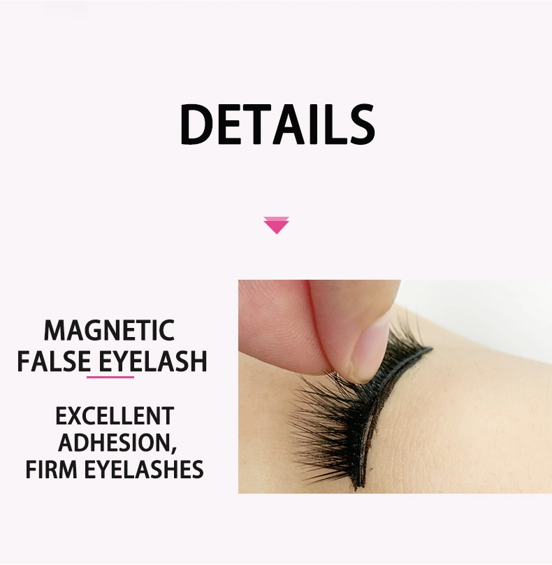 Magnet Eyelashes Magic Glue Self Adhesive Eyeliner Fluffy False Eyelashes