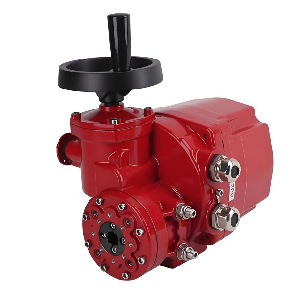 WCB Angle-Acting Explosion-Proof Electric Ball Valve Ordinary/ Intelligent Type - Large Diameter DC 24V AC 110V 220V 380V