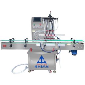 China stainless steels SUS304 Gear Pump Filling Machine Four Head on sale