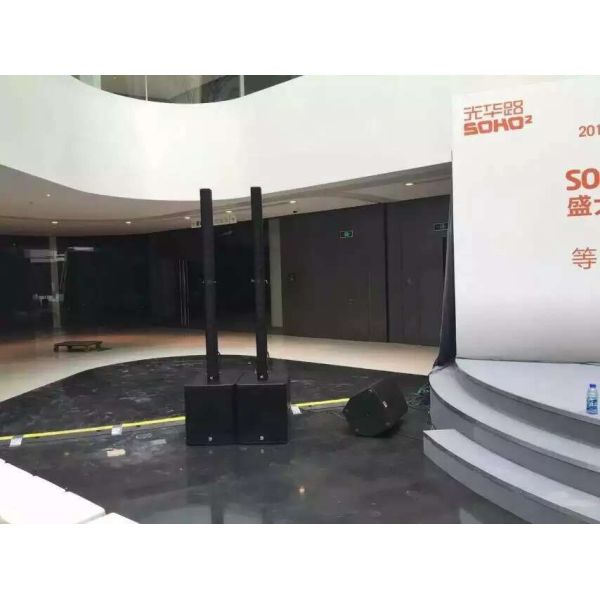 Waterproof Bluetooth Column Array Speakers Neodymium 2-channel Output