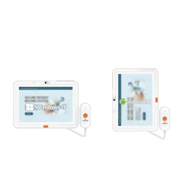 Medical Touch Screen Tablet for Hospital Bedside Information and Nurse Call System