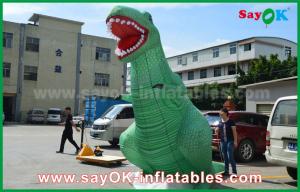 Wholesale 3D Model Inflatable Cartoon Characters Jurassic Park Inflatable Giant Dinosaur from china suppliers