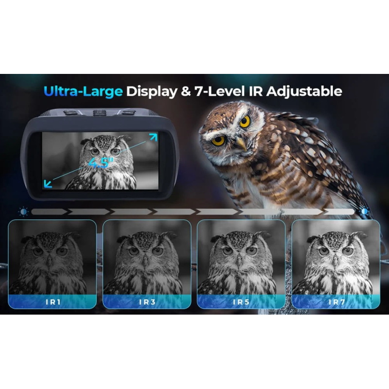 NV2183 4K Infrared Night Vision Goggles 4 Color Effects Can Be Used During the Day and at Night for Hunting