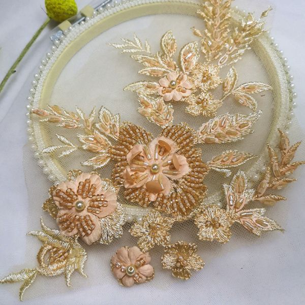 2021 Double-Sided Round sequin patch embroidery chenille ortha evra custom ventralex patch pimple patches