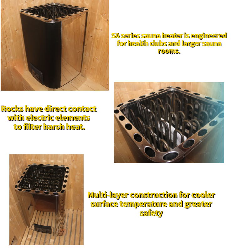 Customizable Electric Sauna Heater Freestanding For Sauna Room