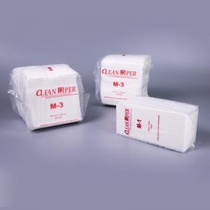 China M-3 Nonwoven 9x9 Cleanroom Paper Suppliers 4x4 Dust Free Wipes on sale