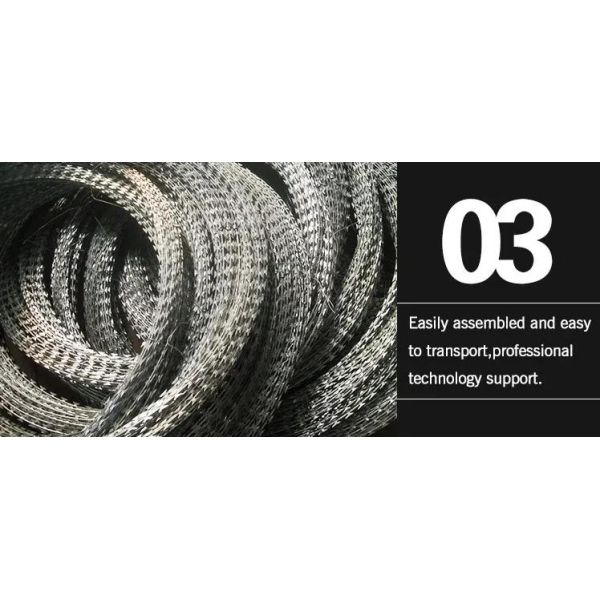 High Security Anti-Climb Welded Razor Wire Mesh