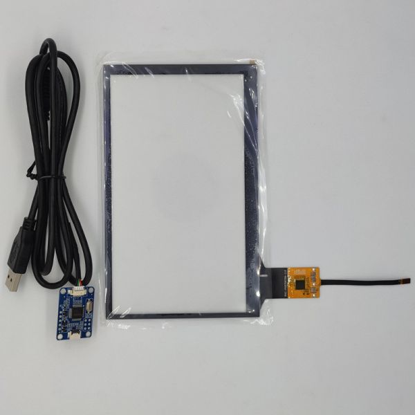 6pins USB Capacitive Touch Panel GT911 Five Point G+G Structure