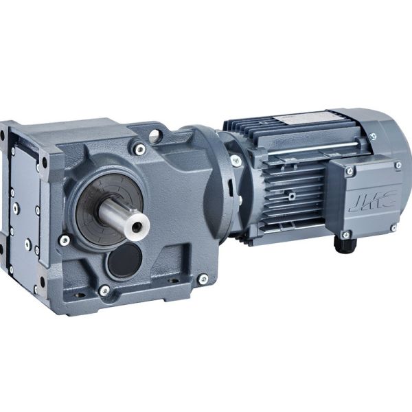 High Torque Inline Motor Gearbox Helical Bevel Speed Reducer