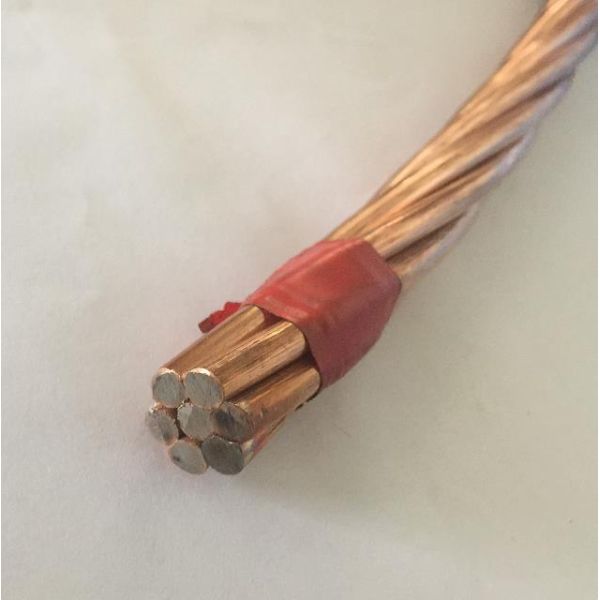 AAC ACSR ACAR Bare Copper Conductor With 0.6/1KV Rated Voltage 90°C Working Temperature