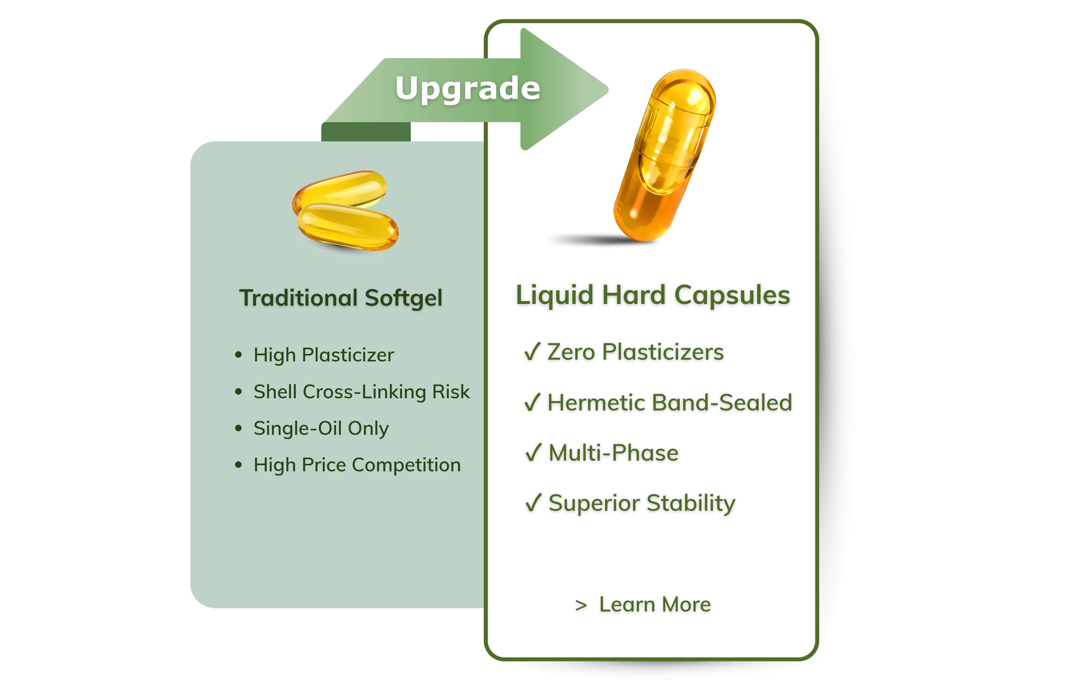 Pharma Standard ISO9001 Private Label Softgel Supplement Manufacturing