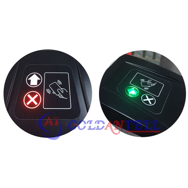 IP65 Full Body Swing Gate Turnstile Emv Contactless Card Reader For Outdoor / Indoor