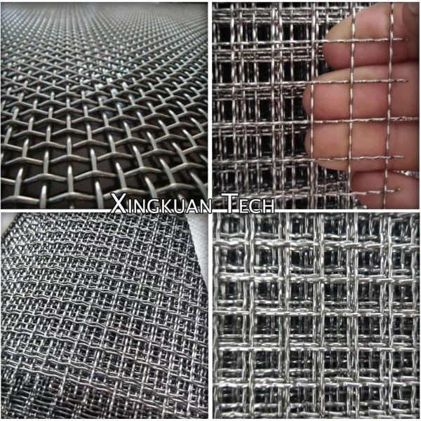 201 304 316 Crimped Wire Mesh Crimped Corrugated Wire Mesh For Filter And Sieve