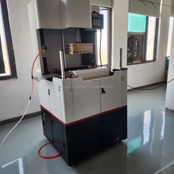High-Speed Automatic Rigid Box Forming Machine with Memory Size Setting for Precision Packaging