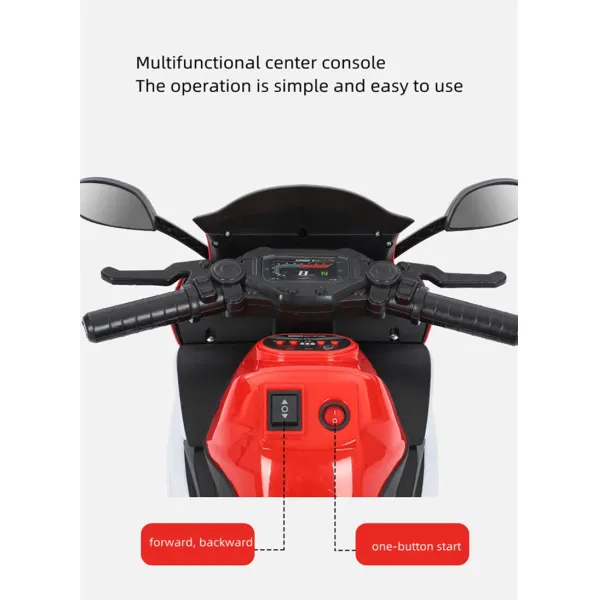 Kids Electric Motorcycle With Early Educational