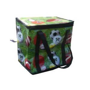 Wholesale Customized 75g Black Unwoven Fabric Thermal Insulated Bags With Shining Coat from china suppliers