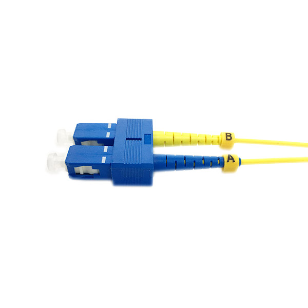 LC SC Optical Patch Cord 2.0mm 3.0mm LSZH G652D Duplex Fiber Jumper