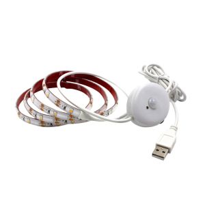 Wholesale Usb 7000K Motion Sensor LED Strip 3000mm Motion Activated Under Bed Light from china suppliers
