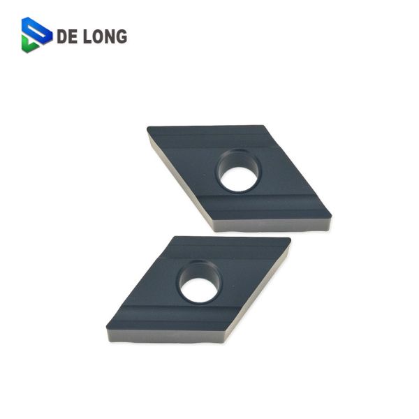 DNMG150604R L-S Cemented Carbide Turning Inserts CVD Coating For Steel Machining