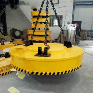 Wholesale Rotating Excavator Electromagnetic Chuck Overhead Crane Magnets 15 Ton 1500mm from china suppliers