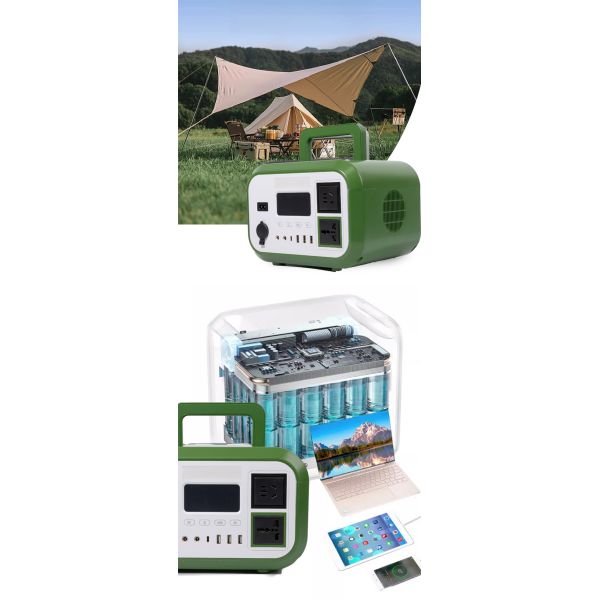 New Style Fast Charging Lithium Mobile 600W IP65 Stackable Home Outdoor Emergency Portable Power Bank For Power Supply