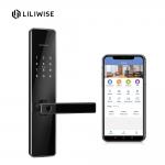 China Liliwise Airbnb Apartment Smart Door Lock TTLock App Controls Fingerprint Wireless WiFi for sale
