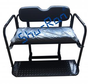 Wholesale EZGO RXV Golf Cart Flip Folding Rear Back Seat Kit - Black Cushions from china suppliers