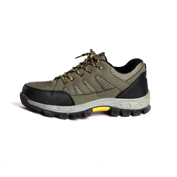 Puncture Resistant Shock Absorption Toe Lace Up Low Cut Safety Shoes
