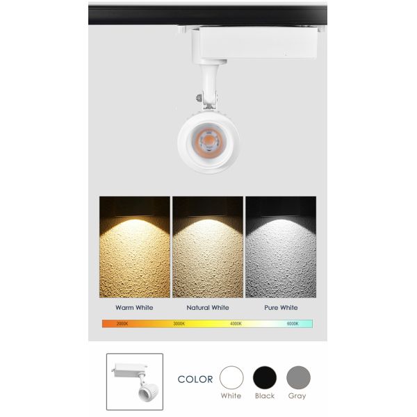 Commercial Clothing Store Surface Mounted Track Light For Home Cob