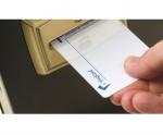 Hotel Access Control Plastic Credit Card Encryption For RFID Lock System