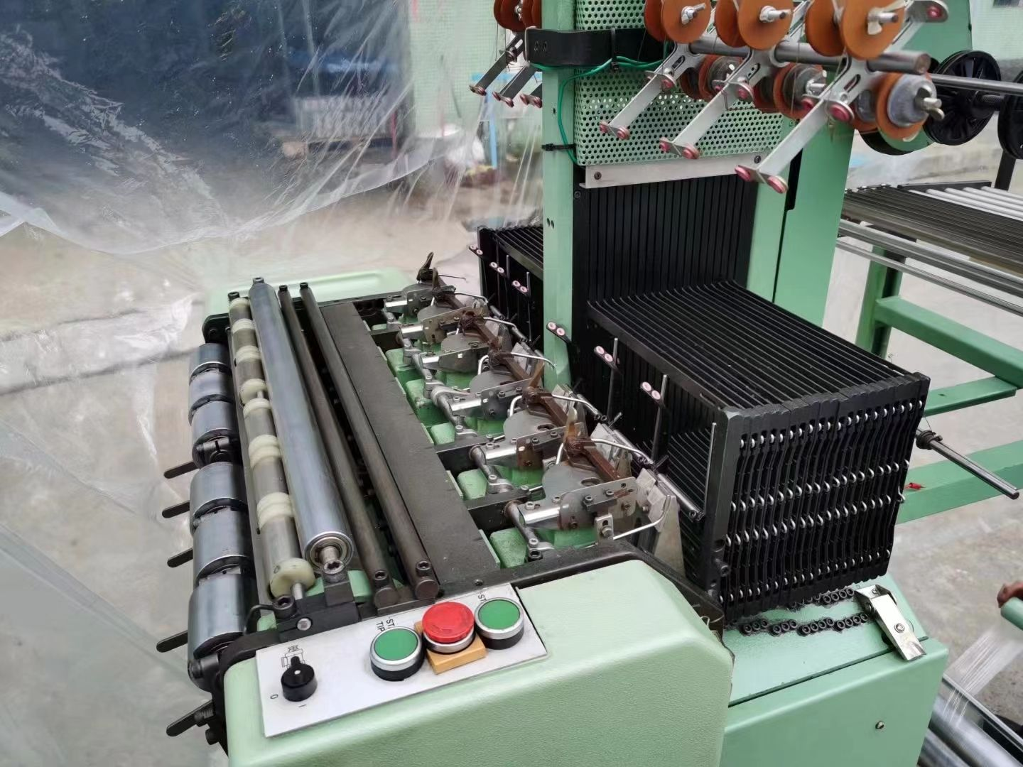 High Speed Flat Head Shuttleless Machine for Ribbon pp Belt and Elastic