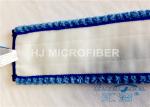 Blue Non-Woven Microfiber Dust Mop / Wet Floor Mop 80% Polyester