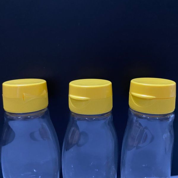 50X38X40CM Honey Bottles Flip Top Cap with 33mm Plastic Cap and Silicone Valve
