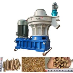 Wholesale Vertical Sawdust Wood Pellet Maker Ring Die Biofuel Pellet Machine Easy Operation from china suppliers
